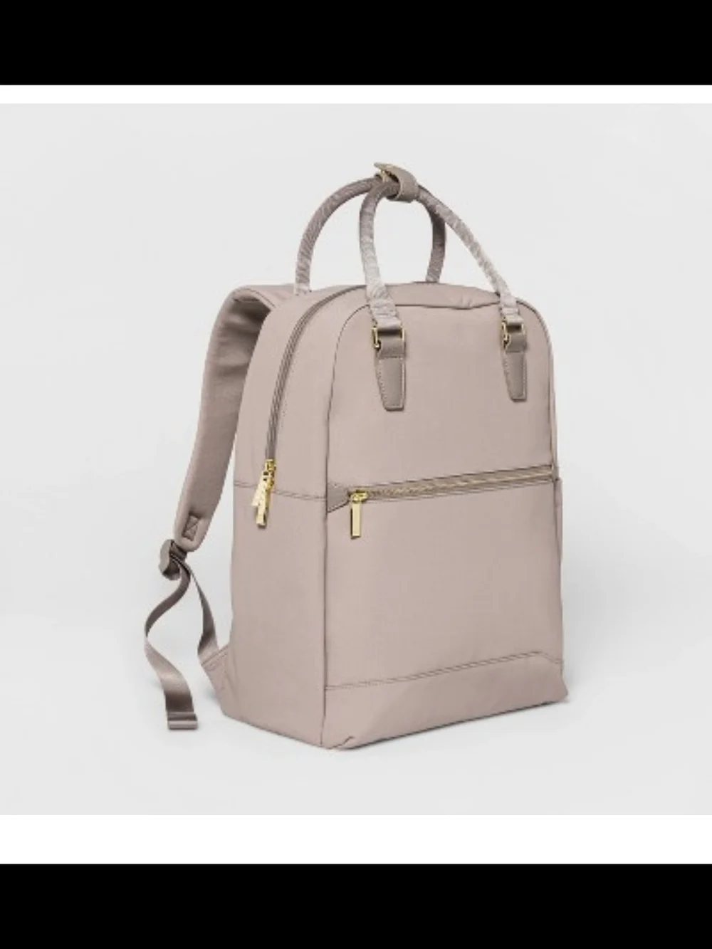 Neutral Beige Women’s Backpack Tote - Versatile Everyday Bag